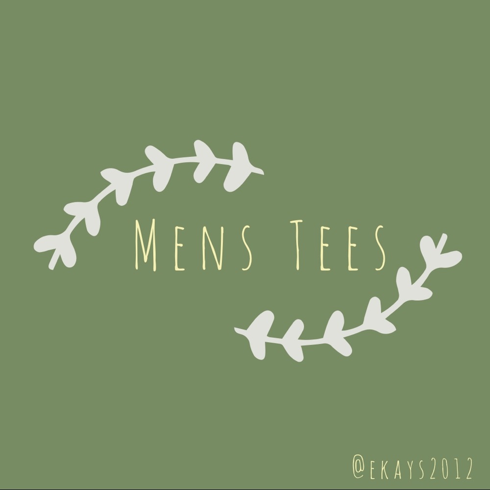 MENS T-SHIRTS • OPEN TO ALL OFFERS